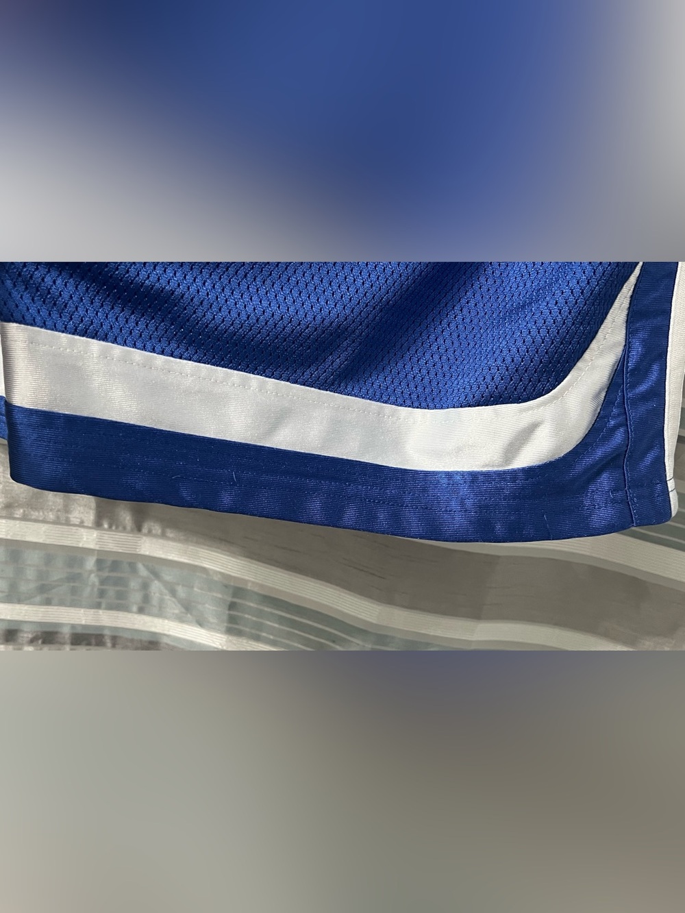 Vintage Colosseum University of Kentucky Wildcats Blue Basketball Shorts - Picture 9 of 12